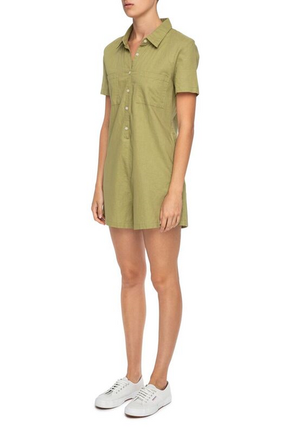 Mina Linen Playsuit